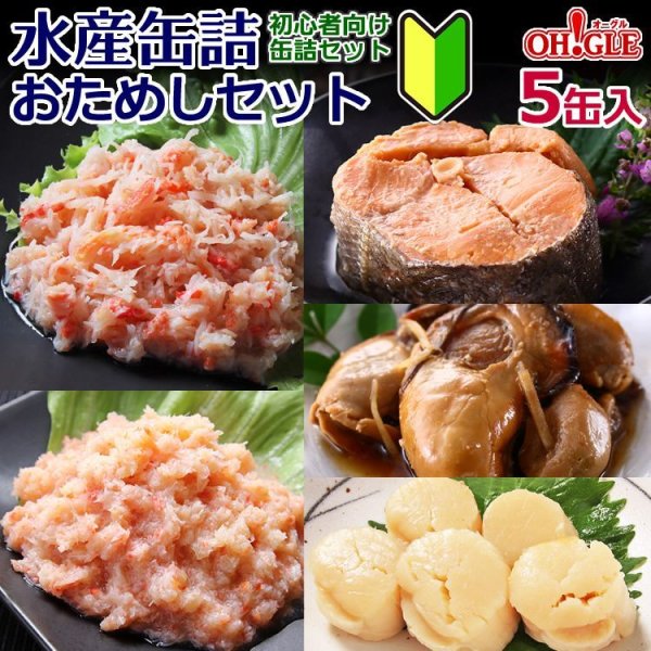 画像1: 水産缶詰おためしセット (1)
