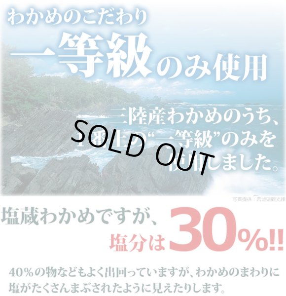 画像7: 三陸産 肉厚わかめ 5パック（クール冷蔵便出荷） (7)