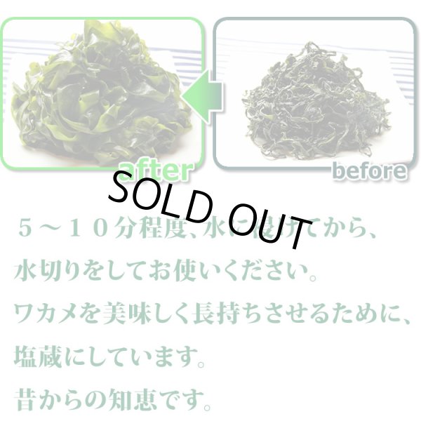 画像3: 三陸産 肉厚わかめ 5パック（クール冷蔵便出荷） (3)