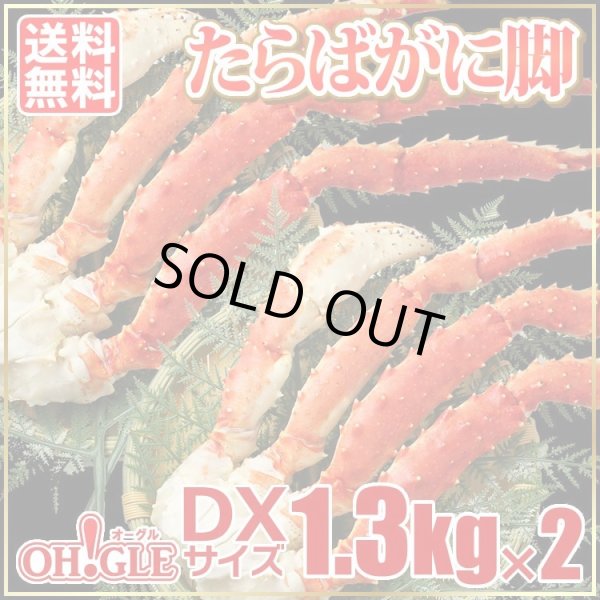 画像1: たらばがに脚 DXサイズ 1.3kg × 2肩 (1)