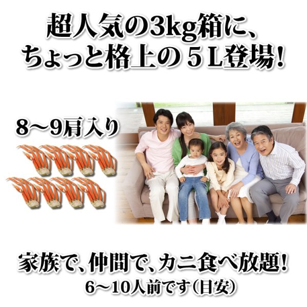 画像3: 特特大 ずわいがに 脚 3kg 《5Lサイズ》☆蟹まつり☆ (3)