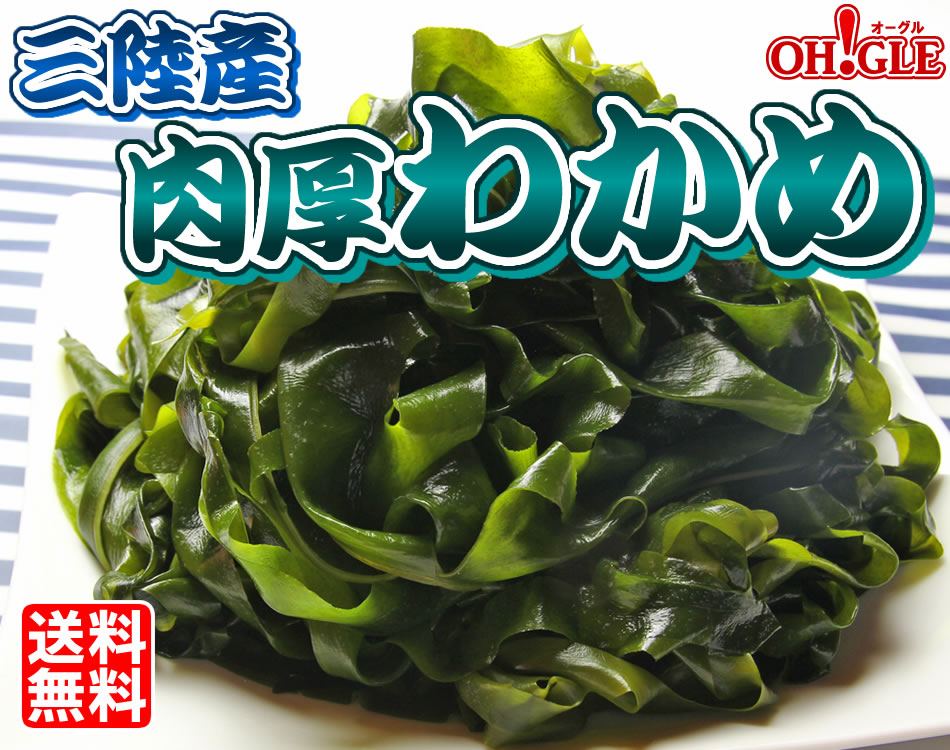 三陸産 肉厚わかめ 2袋 - カニ缶詰のOH!GLE(オーグル) 本店